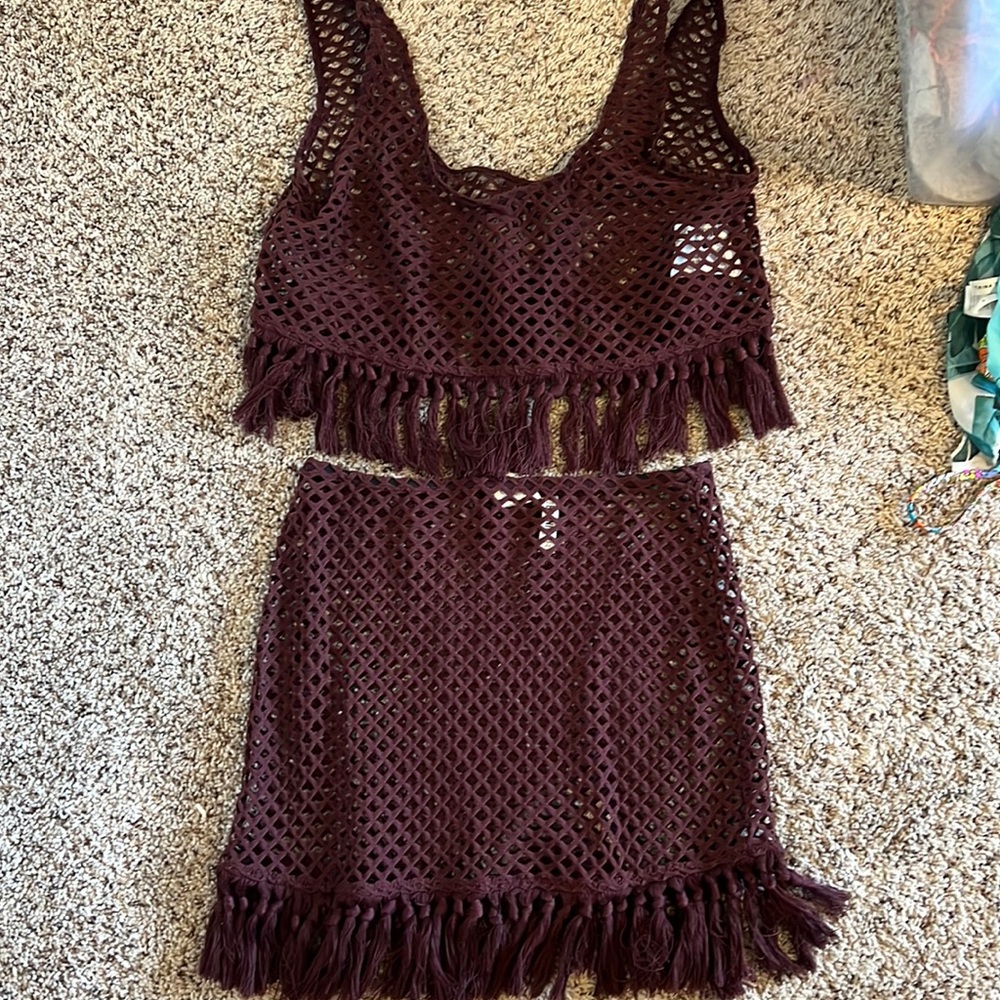 Swim cover up set